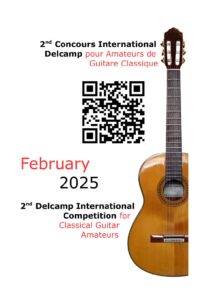 Février - Concours international Delcamp des grands amateurs de guitare classique